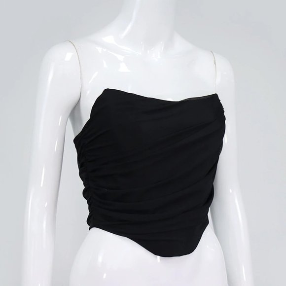 Crypto Sleeveless Fashion Strapless Bustier NWT - Picture 3 of 10